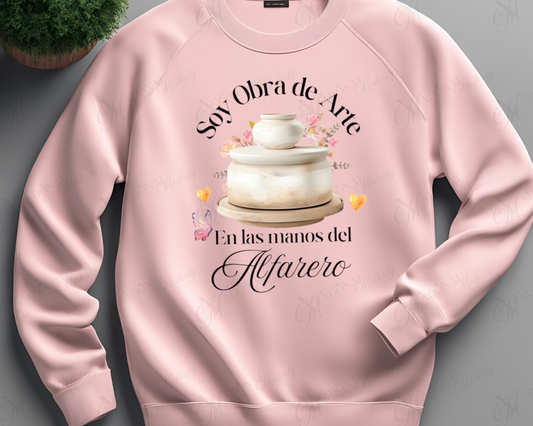 Sweater “Soy Obra de Arte en las manos del Alfarero”