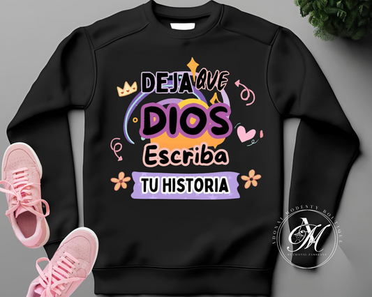 Sweater”Deja que Dios escriba tu Historia”